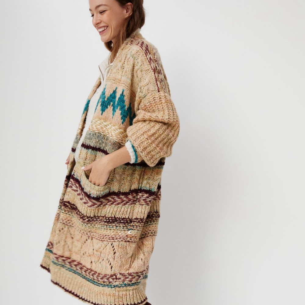 Anthropologie Pilcro | Lily Longline Cardigan | XS/S - Picture 3 of 16